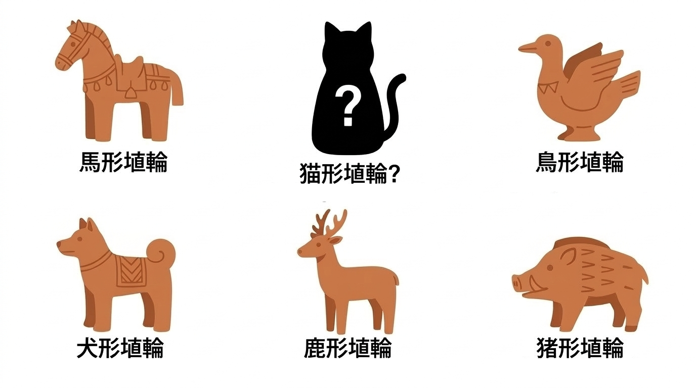 猫形埴輪は存在する?