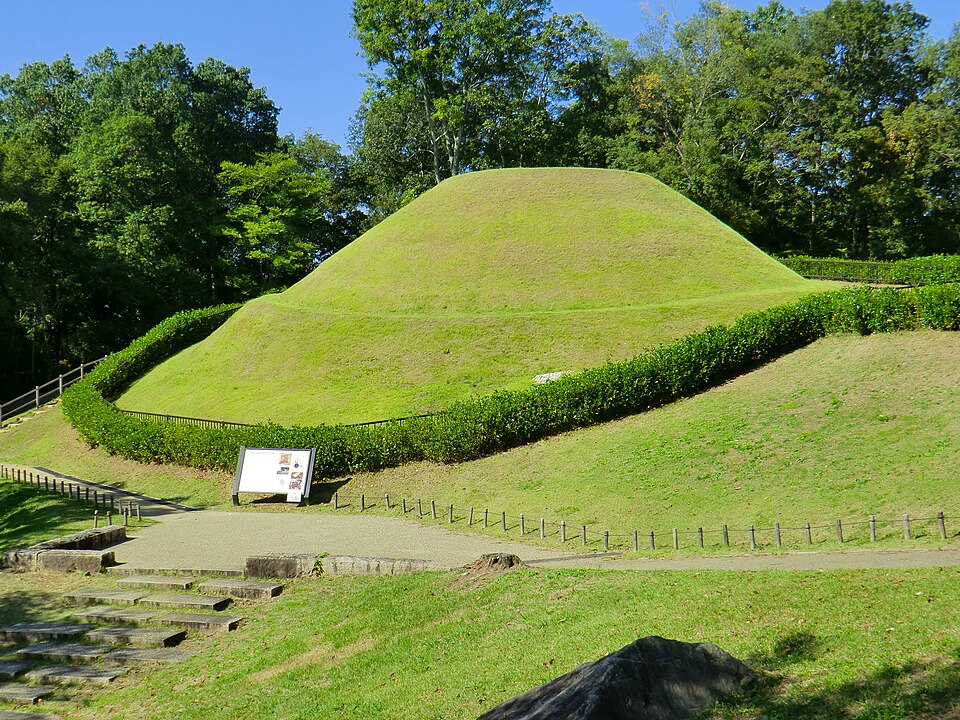 高松塚古墳の写真